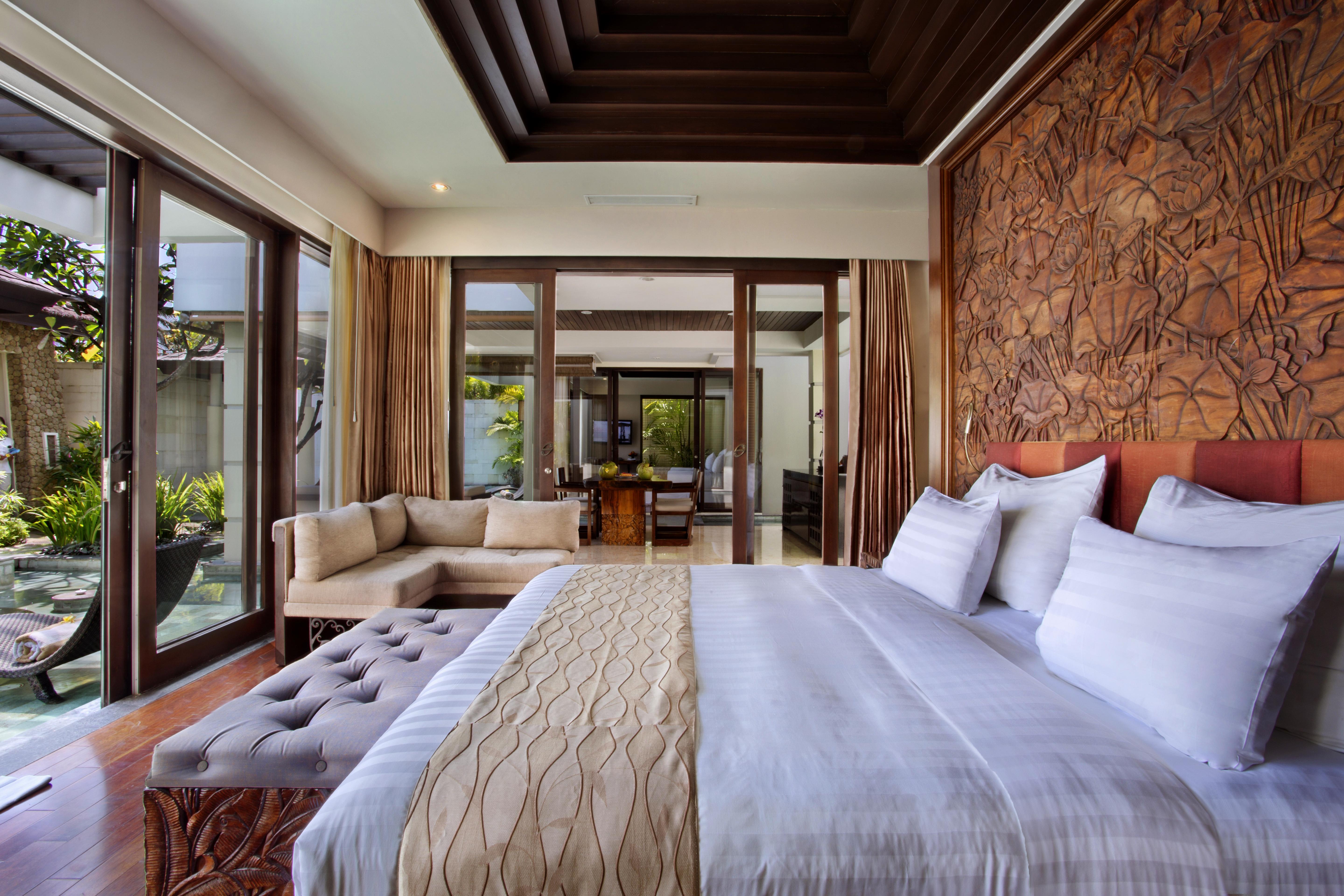 The Seminyak Beach Resort & Spa Екстер'єр фото A bedroom at the hotel
